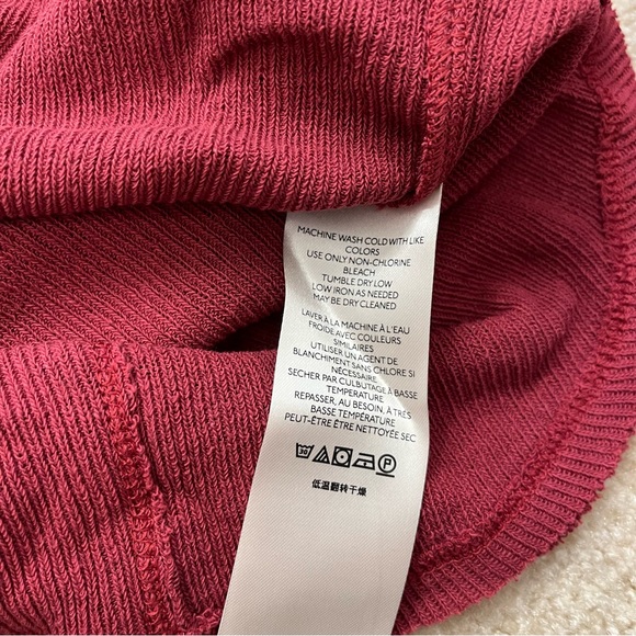 Free People We The Free JoJo Off Beat Long Sleeve Shirt Womens M Knit Thermal - Picture 6 of 11